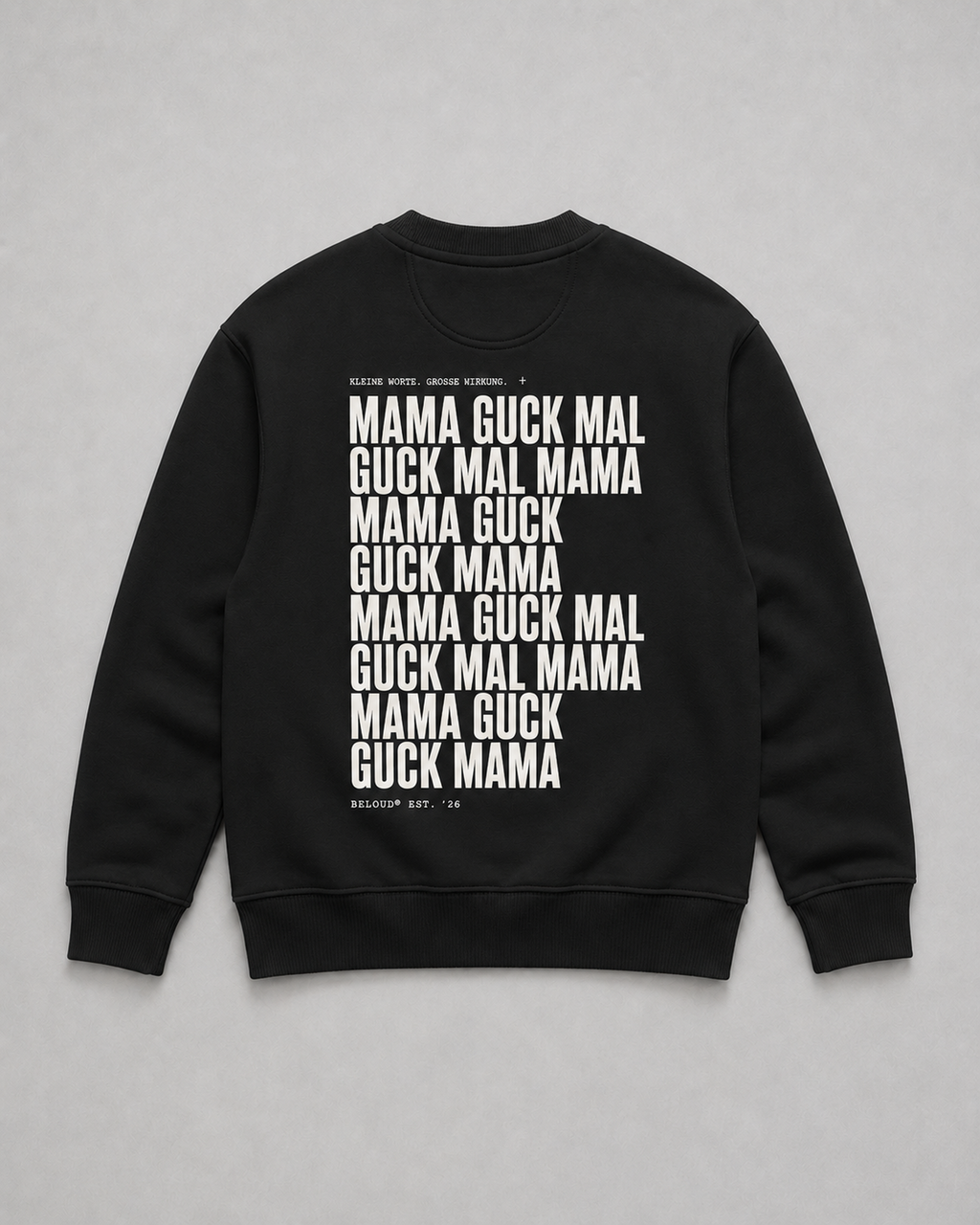 GUCK MAL MAMA Oversize Sweater