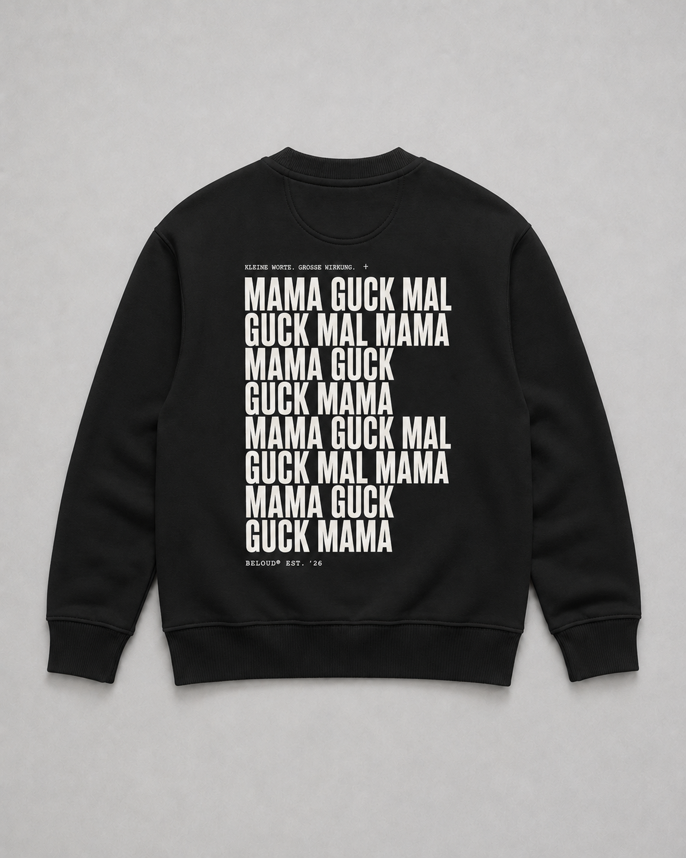 GUCK MAL MAMA Oversize Sweater