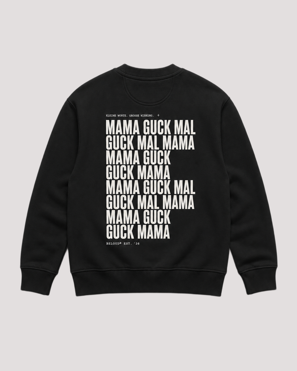 GUCK MAL MAMA Oversize Sweater