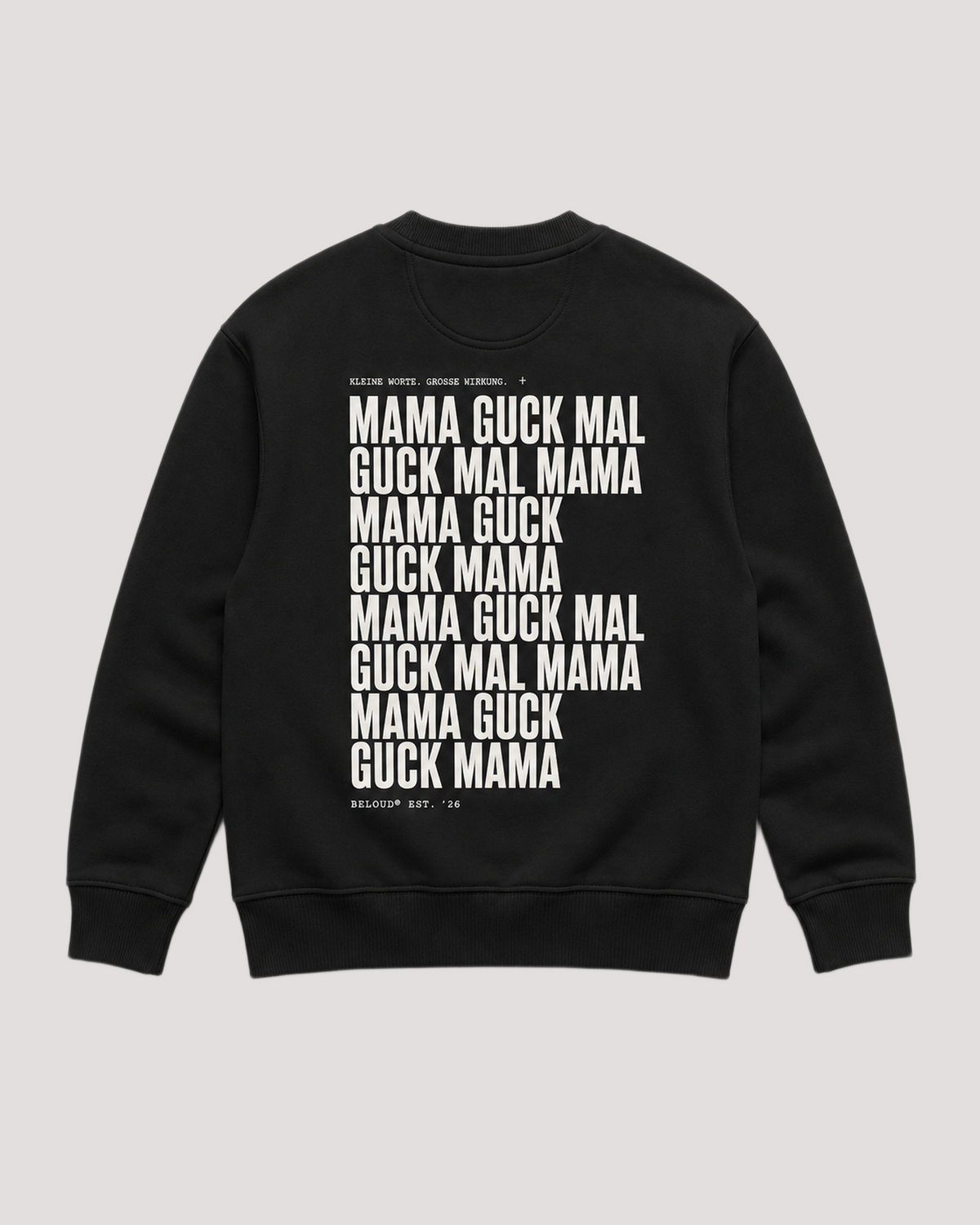 GUCK MAL MAMA Oversize Sweater