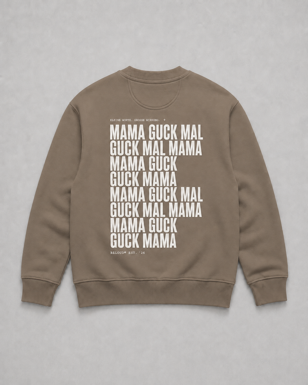 GUCK MAL MAMA Oversize Sweater