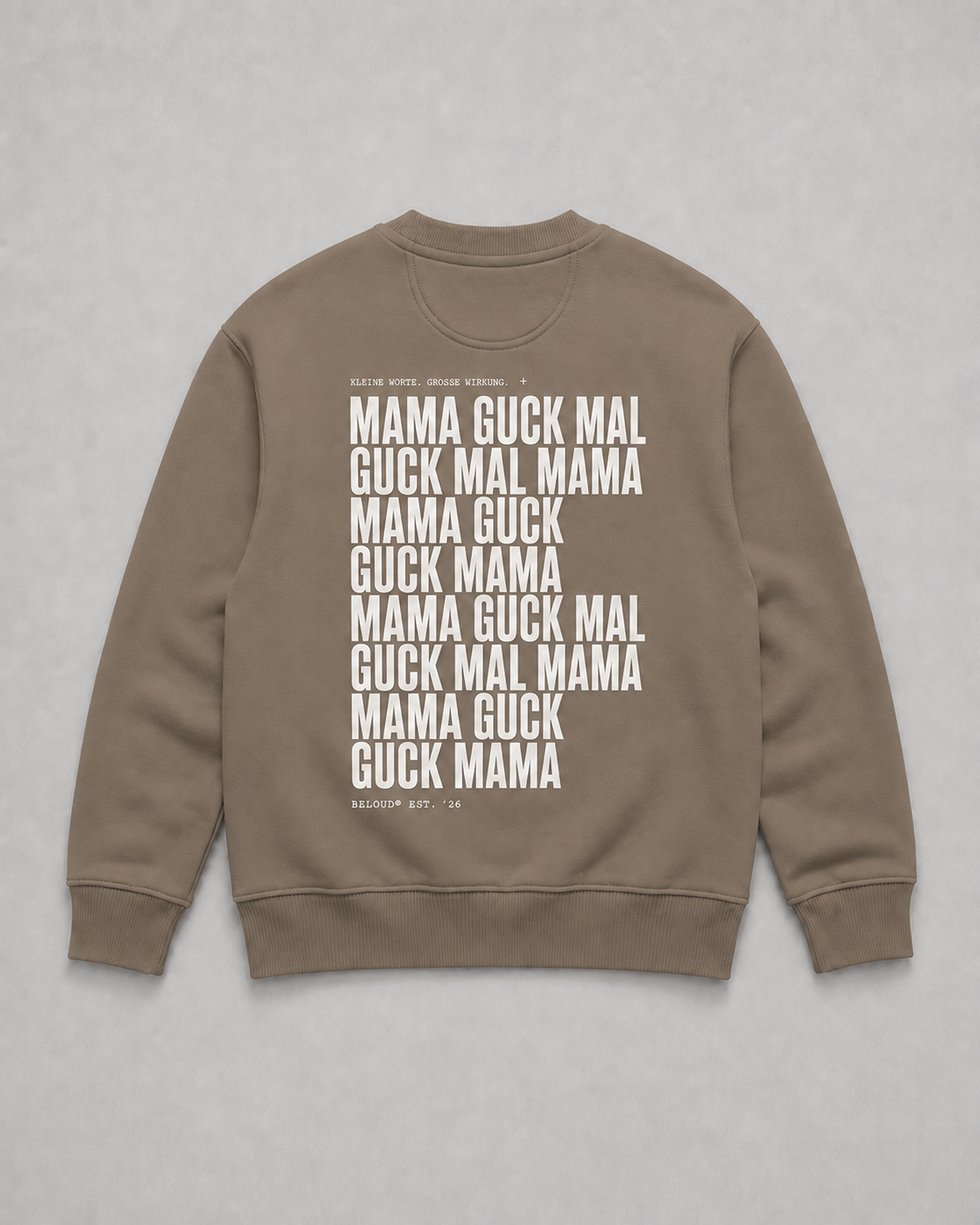 GUCK MAL MAMA Oversize Sweater