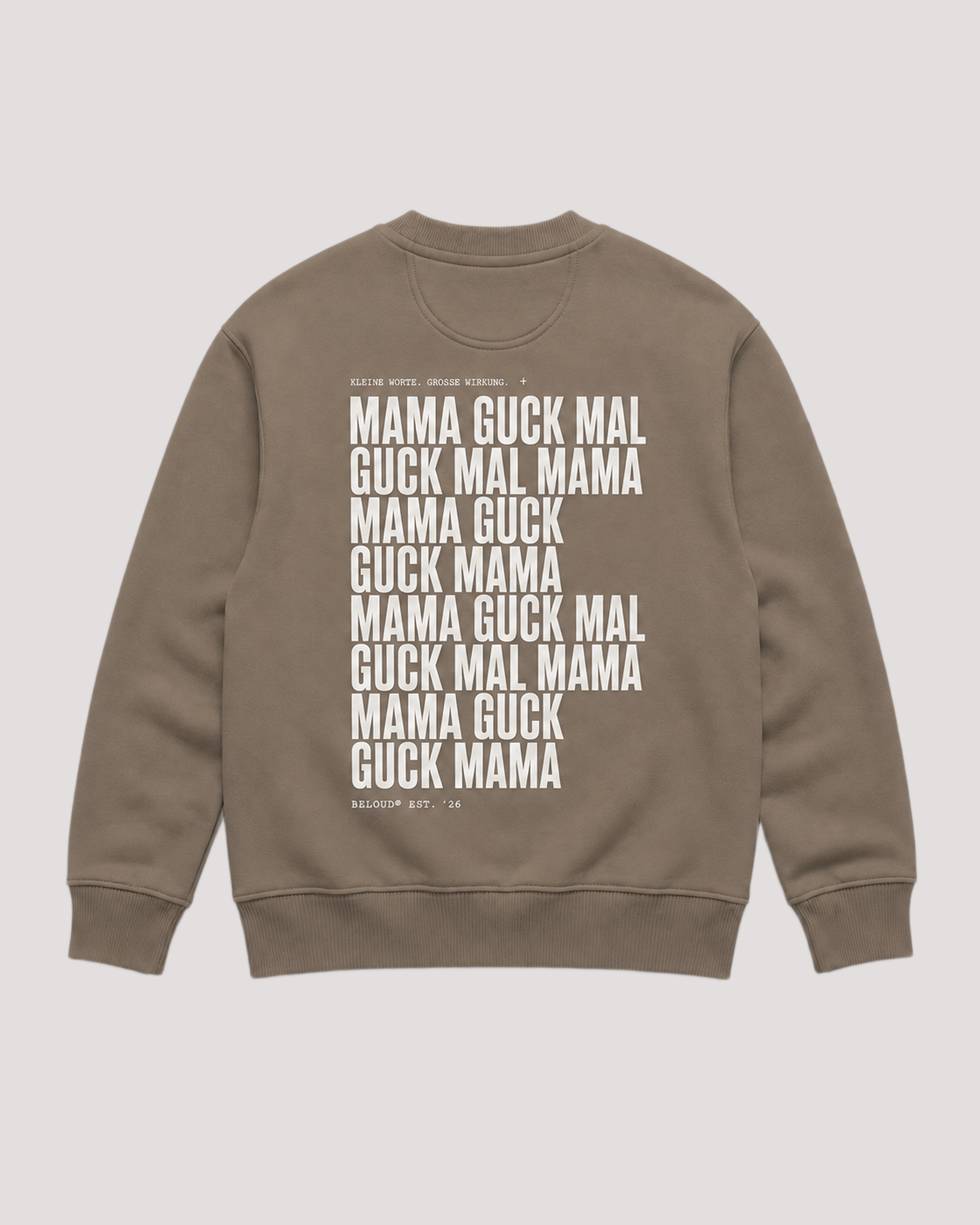 GUCK MAL MAMA Oversize Sweater