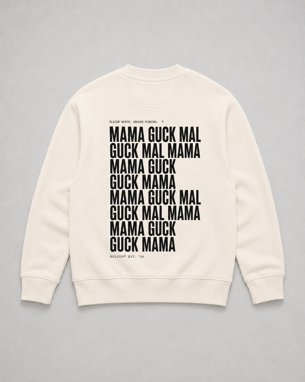 GUCK MAL MAMA Oversize Sweater