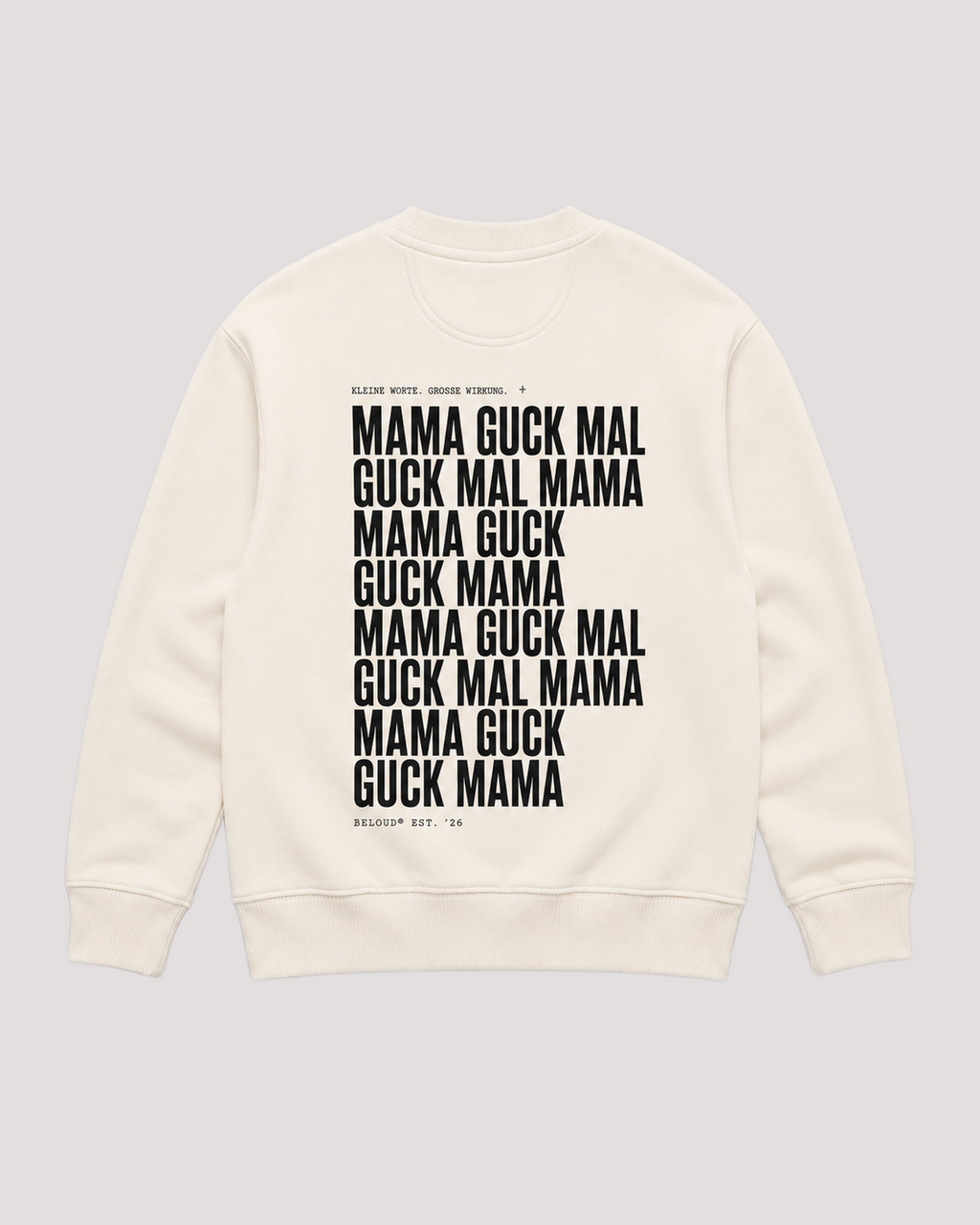 GUCK MAL MAMA Oversize Sweater