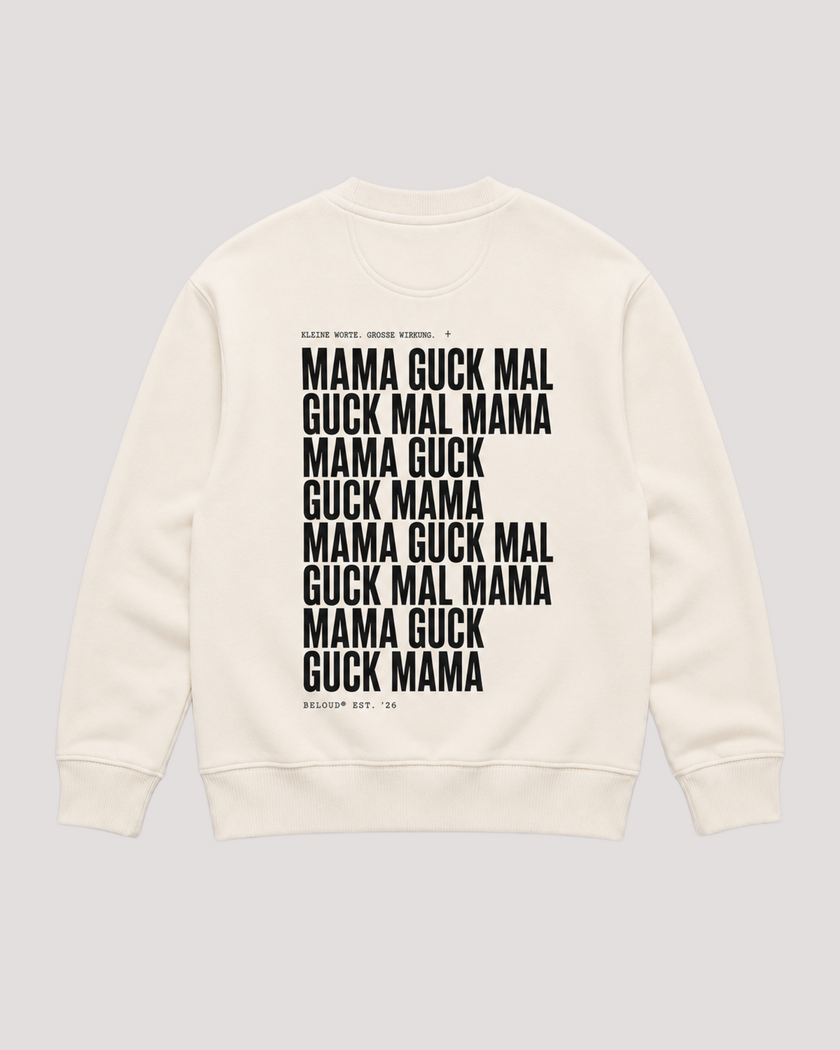 GUCK MAL MAMA Oversize Sweater