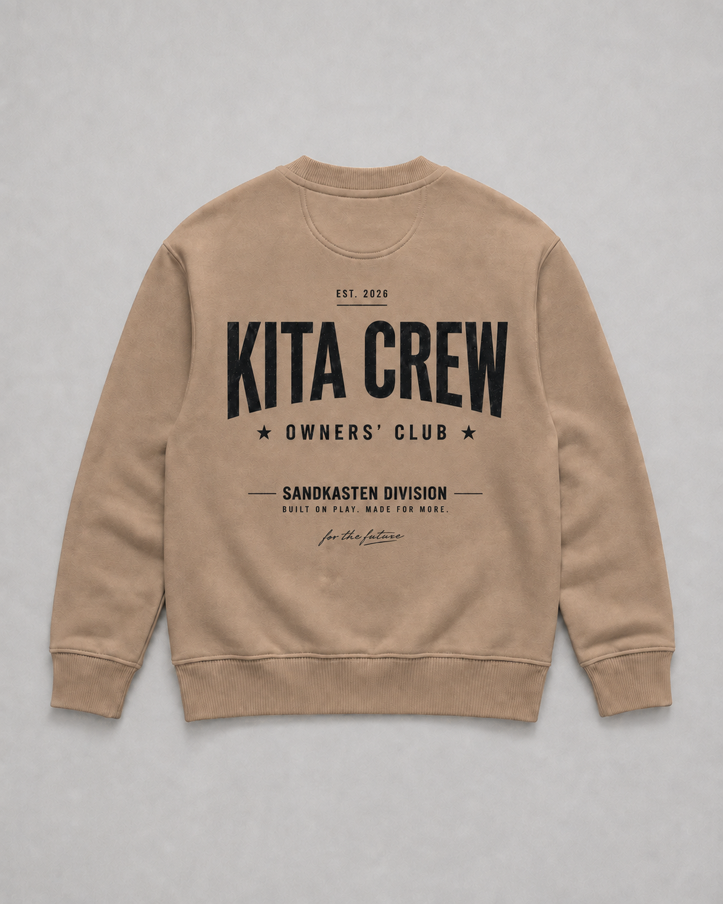 KITA CREW Oversize Sweater