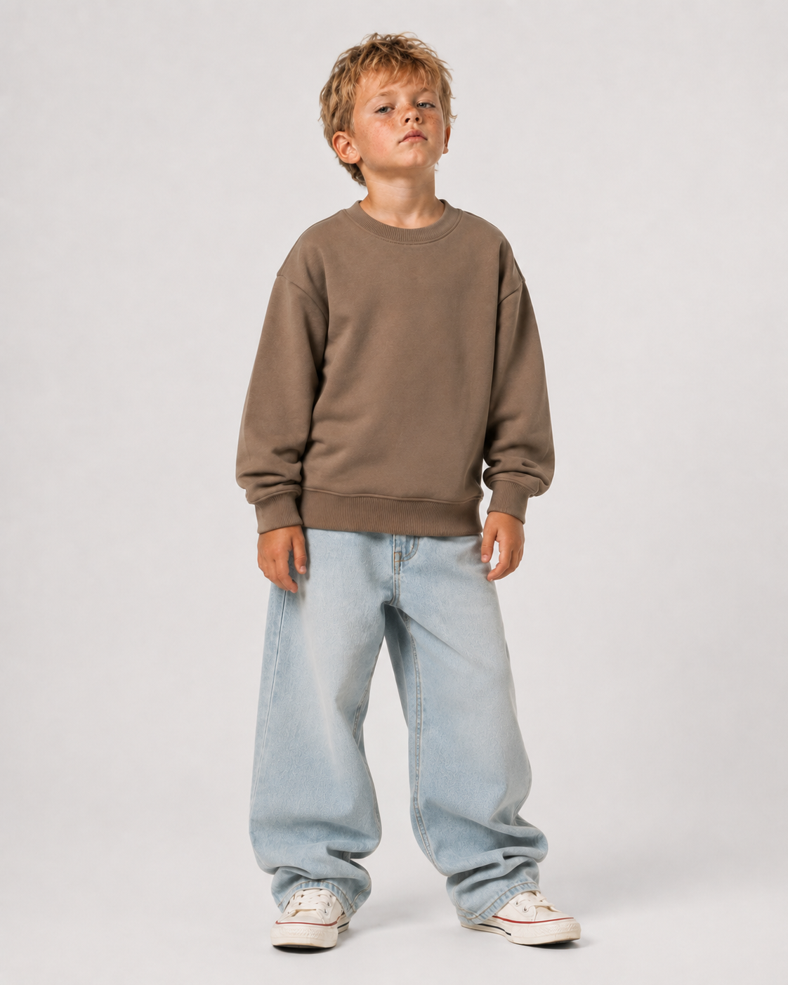 NO HOMEWORK JUST VIBES Oversize Sweater