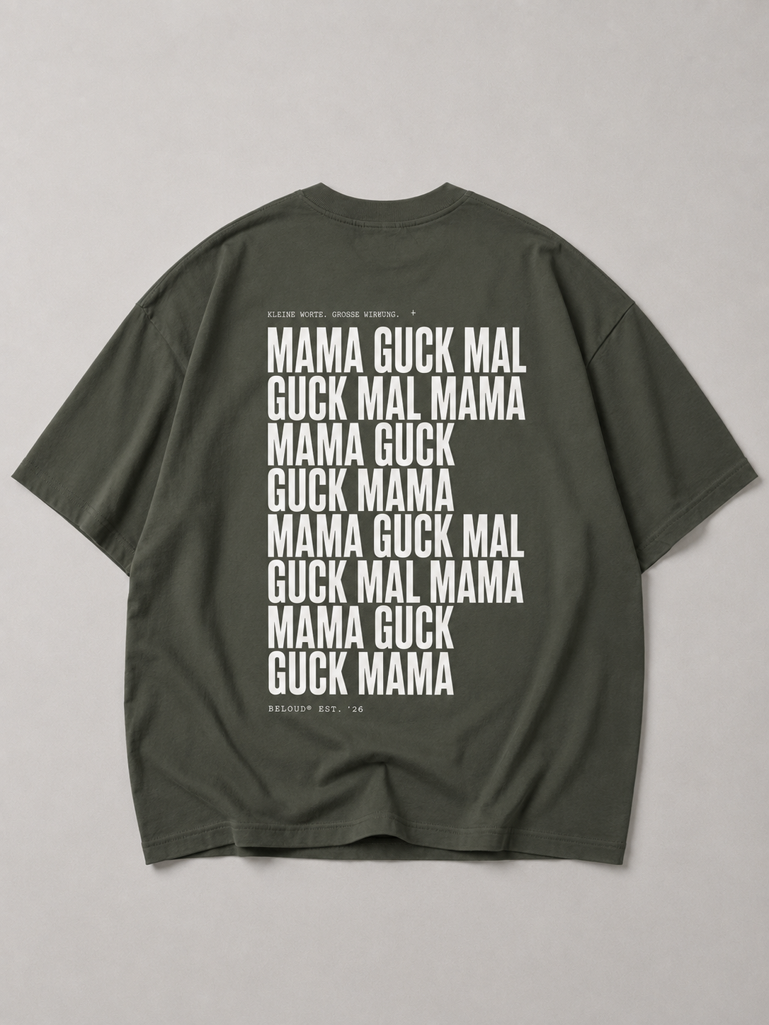 GUCK MAL MAMA Eltern Oversize Shirt