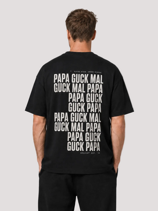 GUCK MAL PAPA Eltern Oversize Shirt