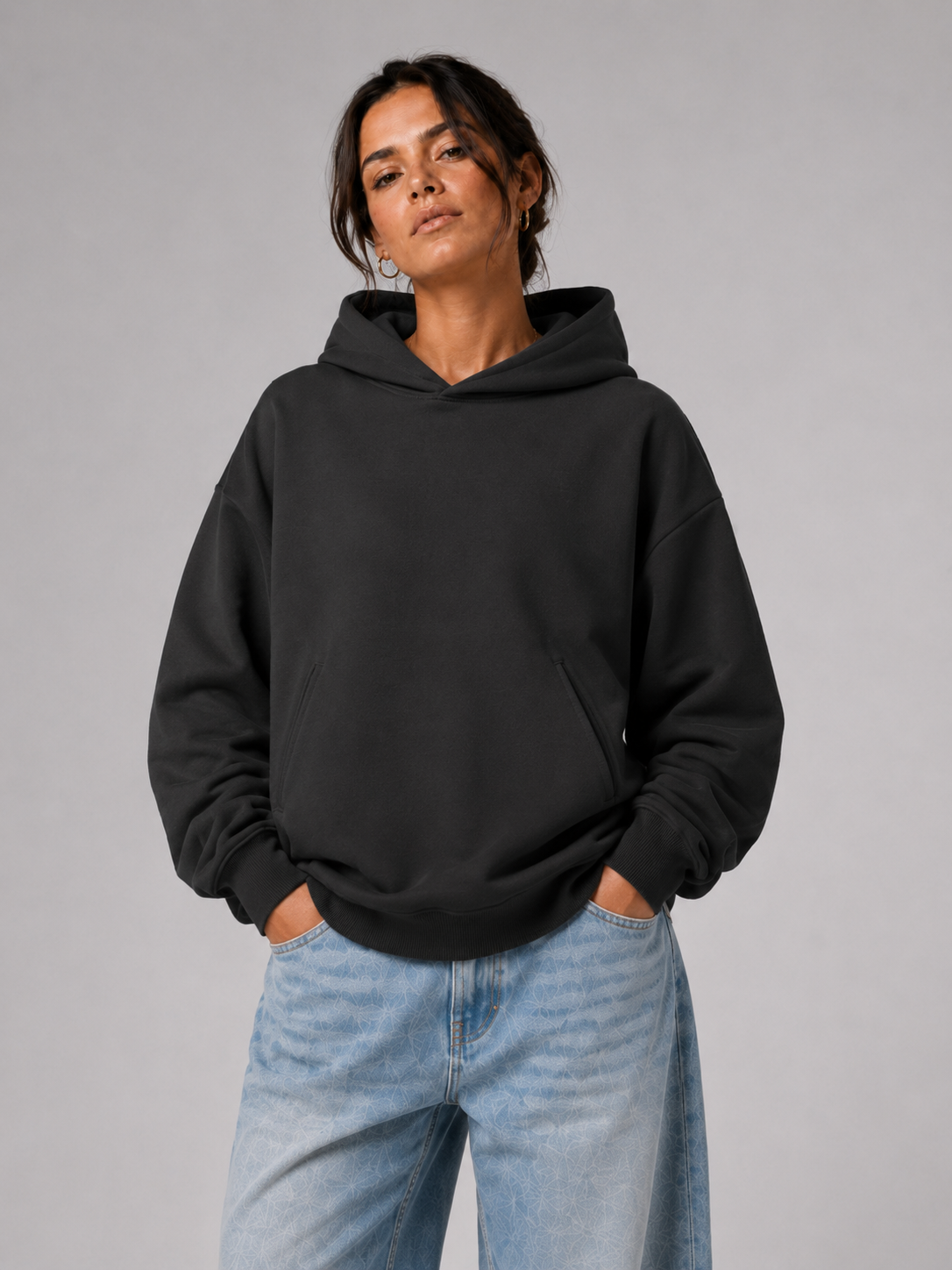 GUCK MAL MAMA Eltern Oversize Hoodie