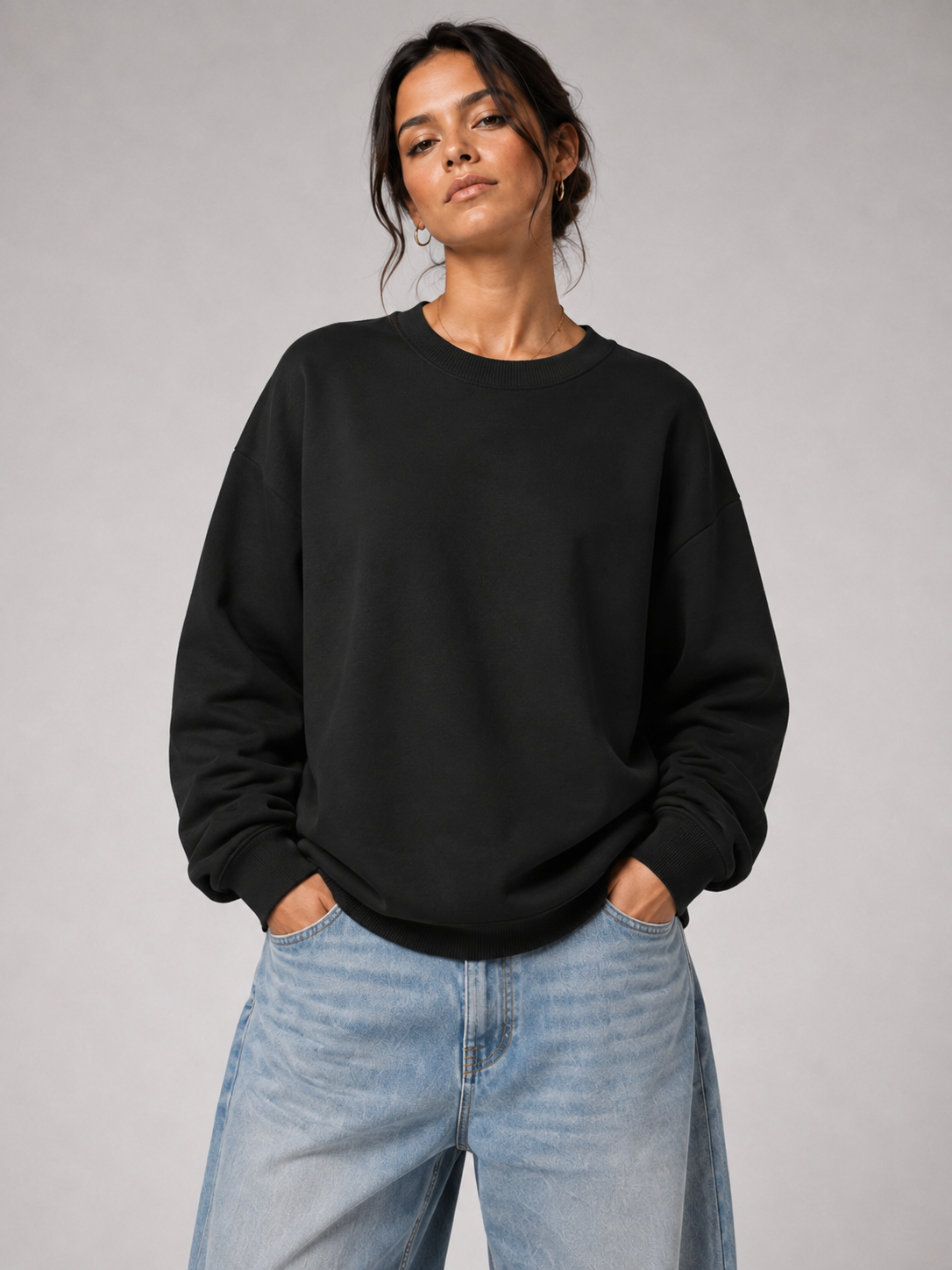 GUCK MAL MAMA Eltern Oversize Sweater