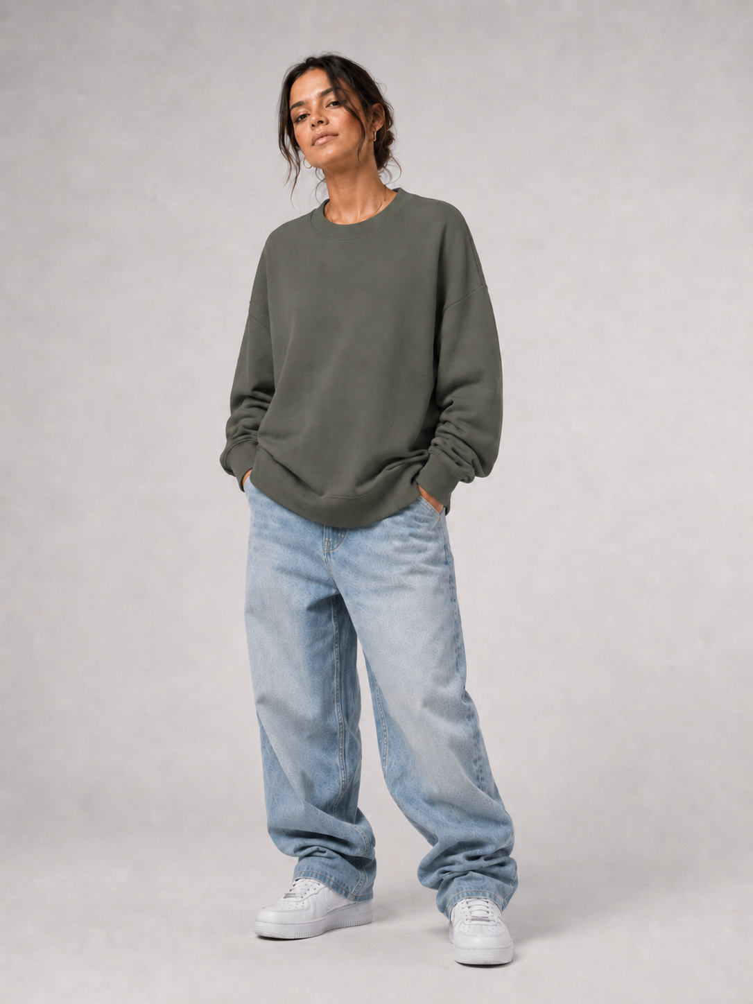GUCK MAL MAMA Eltern Oversize Sweater