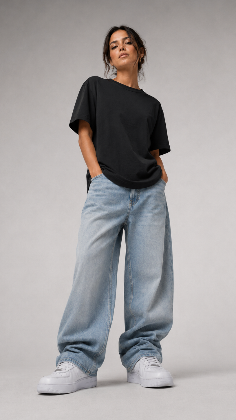 GUCK MAL MAMA Eltern Oversize Shirt