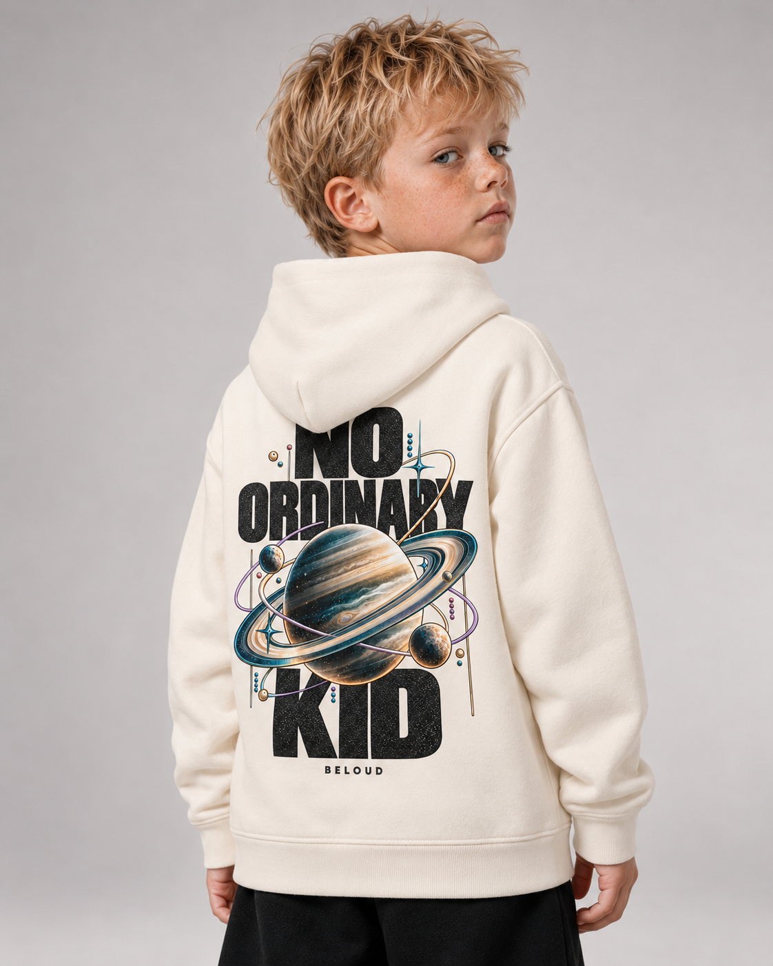 NO ORDINARY KID Kids Hoodie