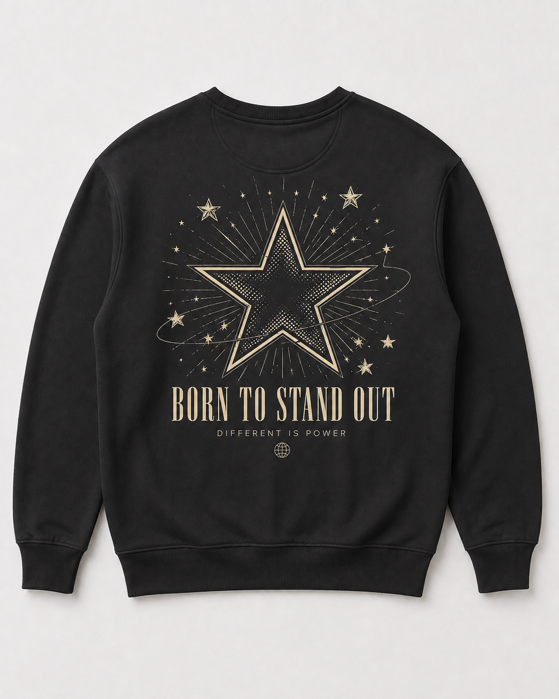 BORN TO STAND OUT Oversize Sweater