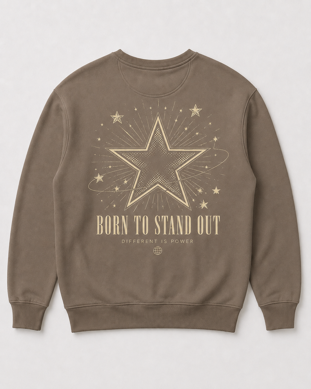 BORN TO STAND OUT Oversize Sweater