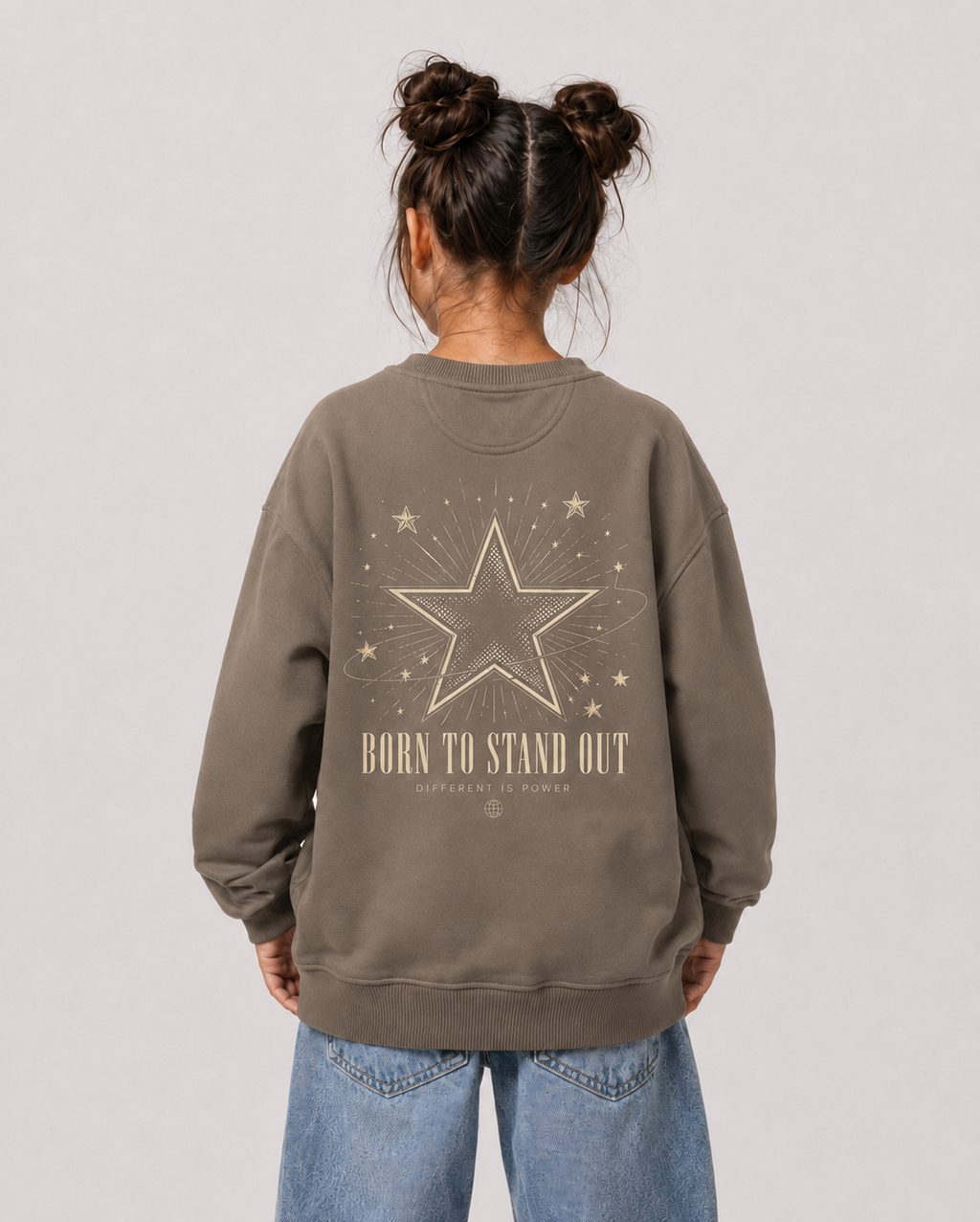 BORN TO STAND OUT Oversize Sweater