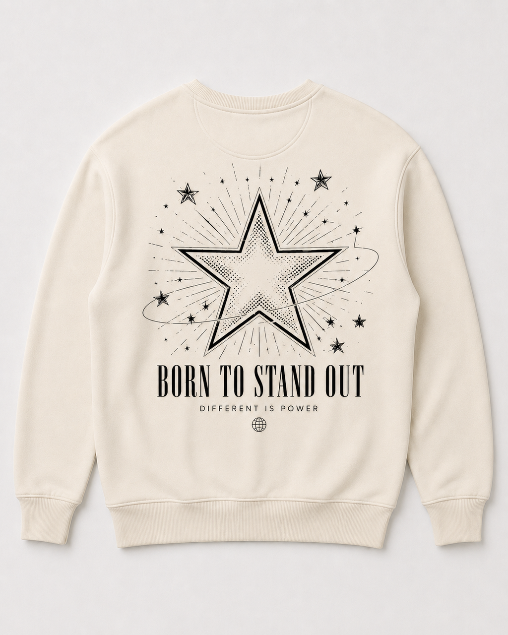 BORN TO STAND OUT Oversize Sweater