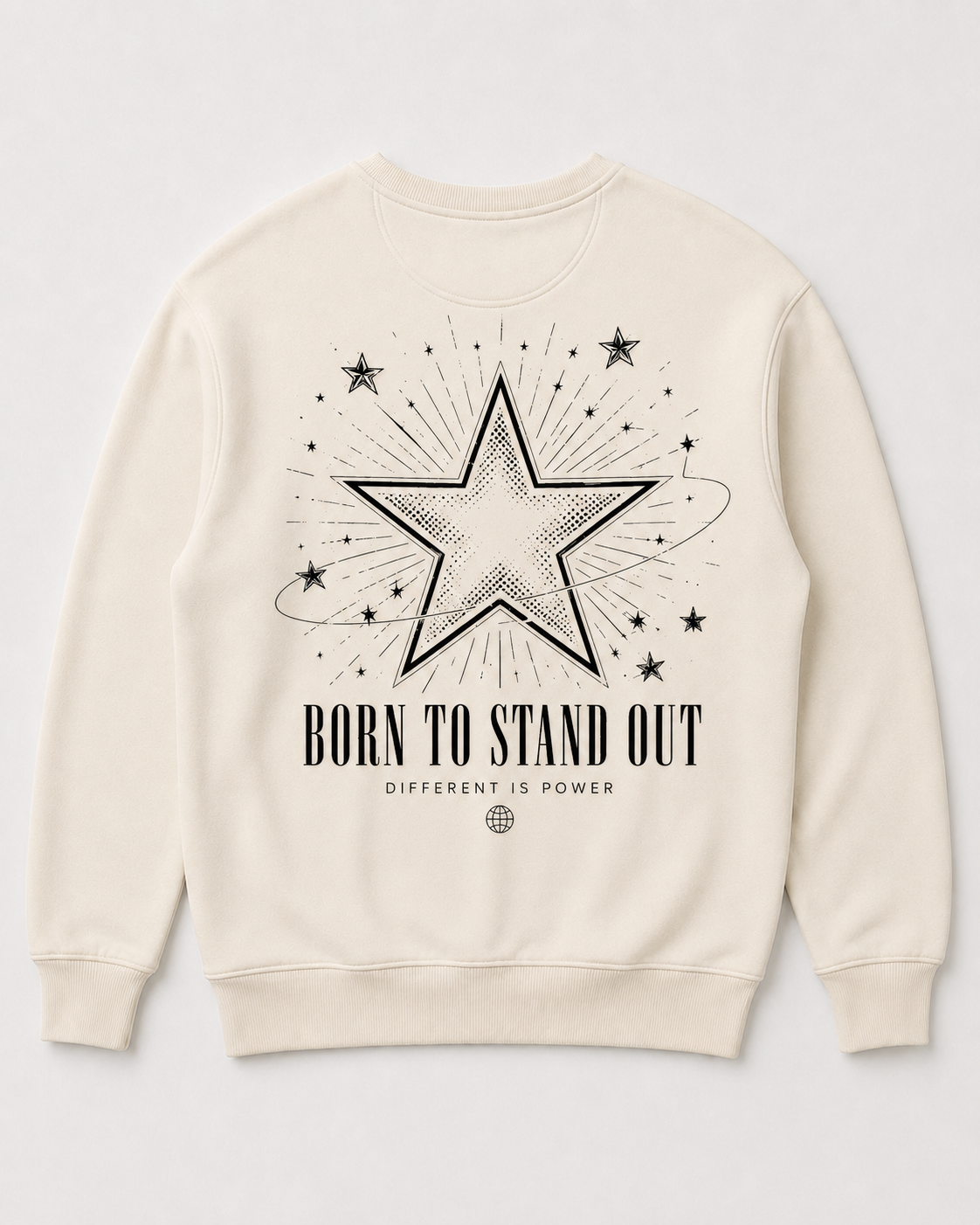 BORN TO STAND OUT Oversize Sweater