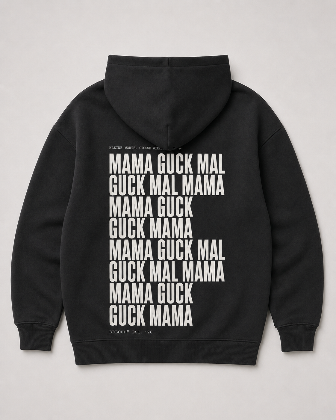 GUCK MAL MAMA Oversize Hoodie