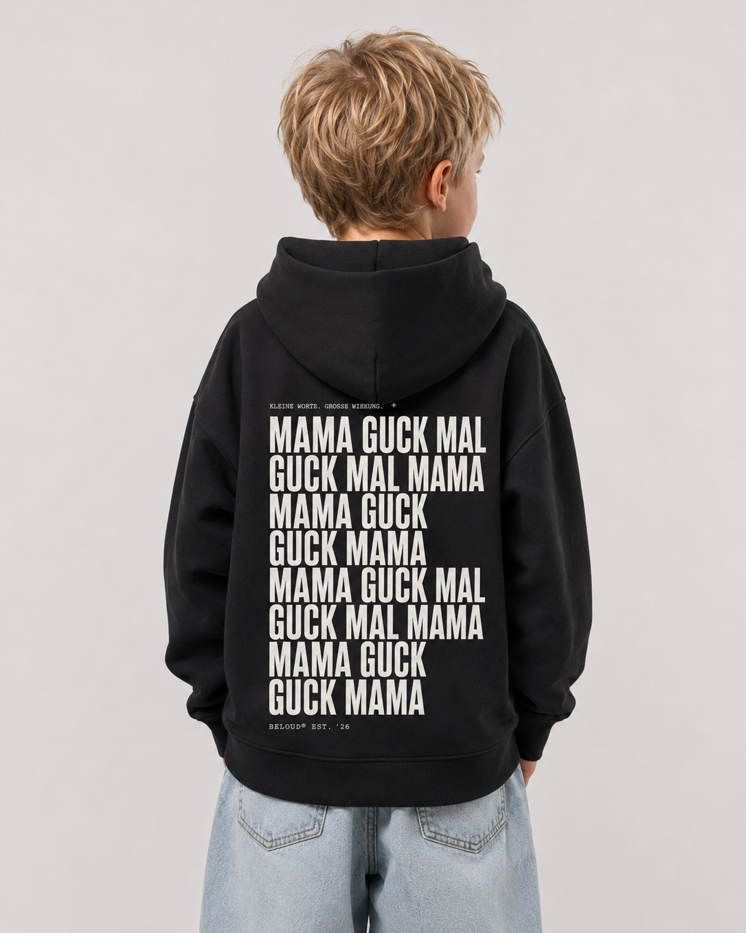 GUCK MAL MAMA Oversize Hoodie