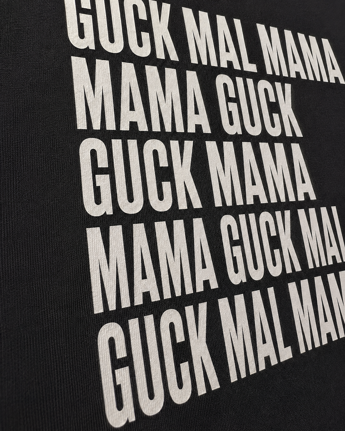 GUCK MAL MAMA Oversize Hoodie