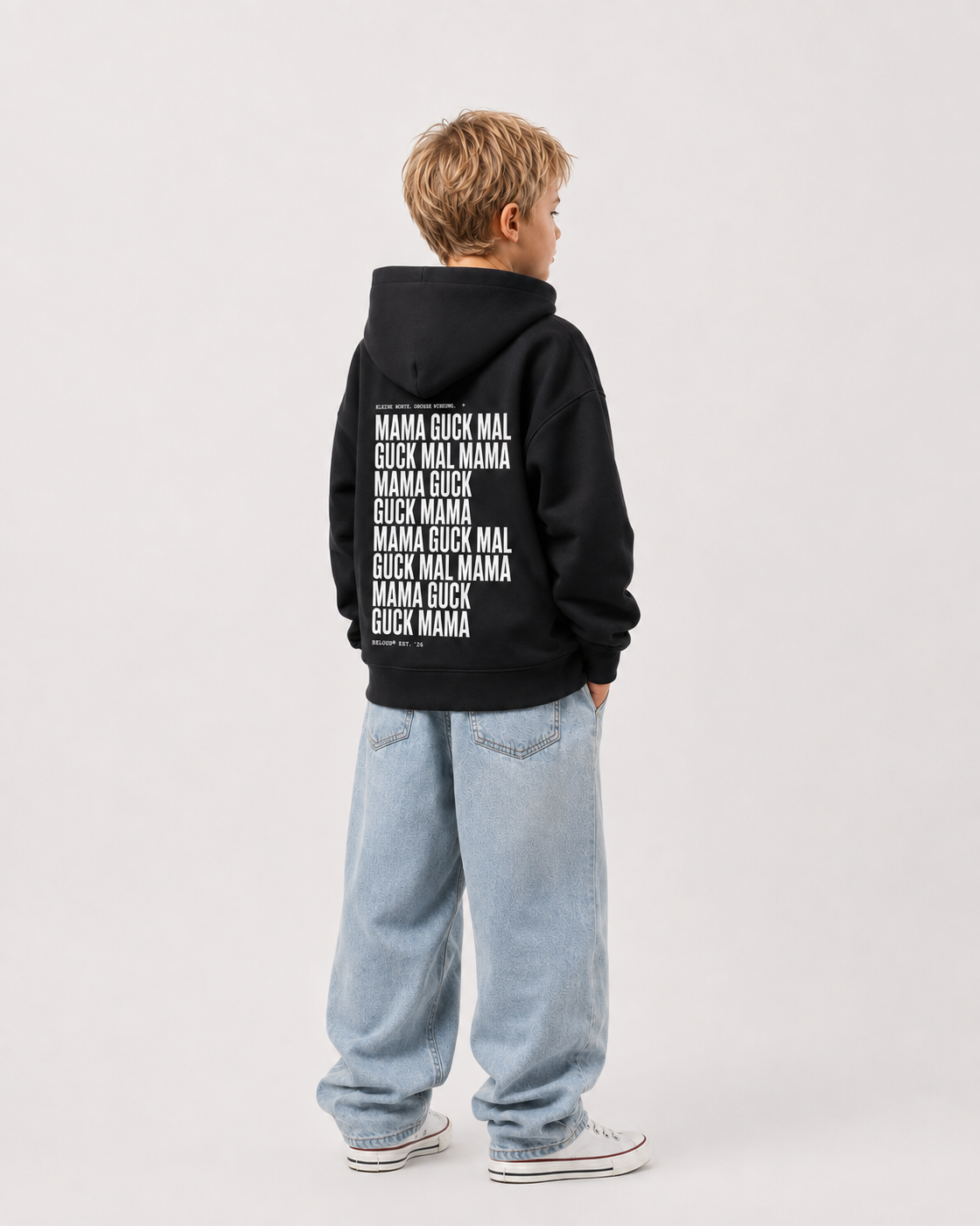 GUCK MAL MAMA Oversize Hoodie