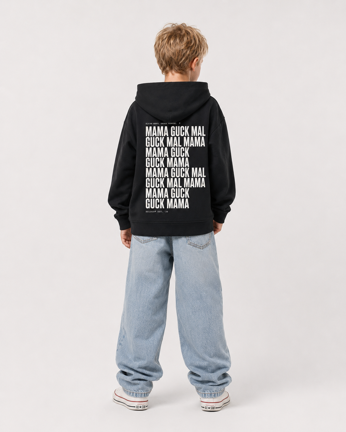 GUCK MAL MAMA Oversize Hoodie