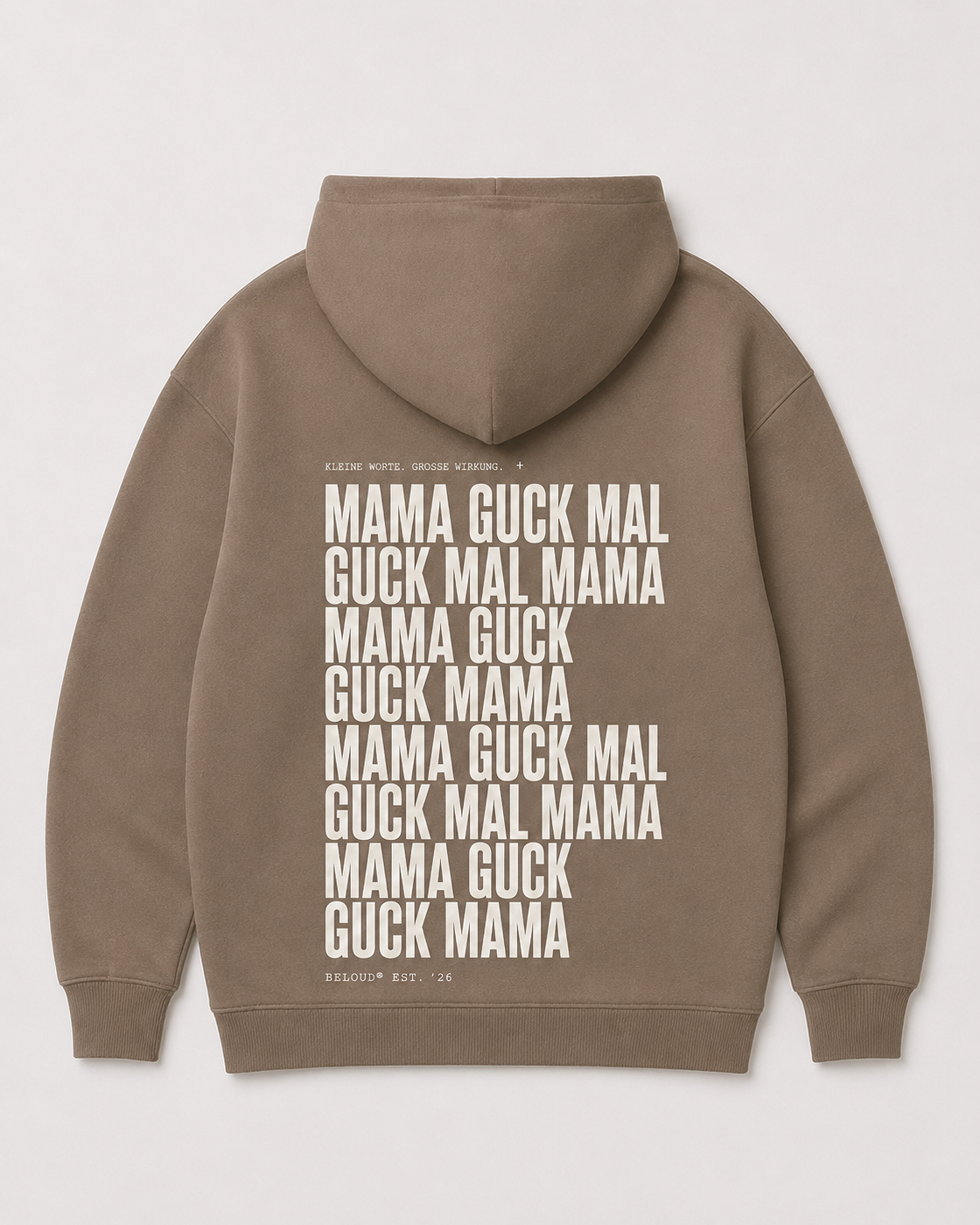 GUCK MAL MAMA Oversize Hoodie
