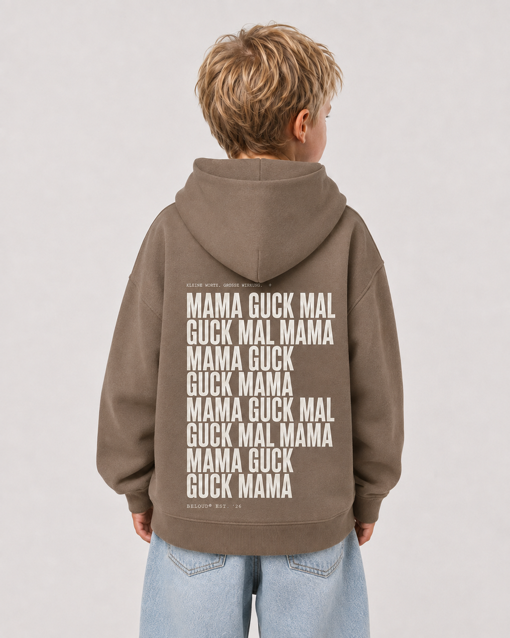 GUCK MAL MAMA Oversize Hoodie
