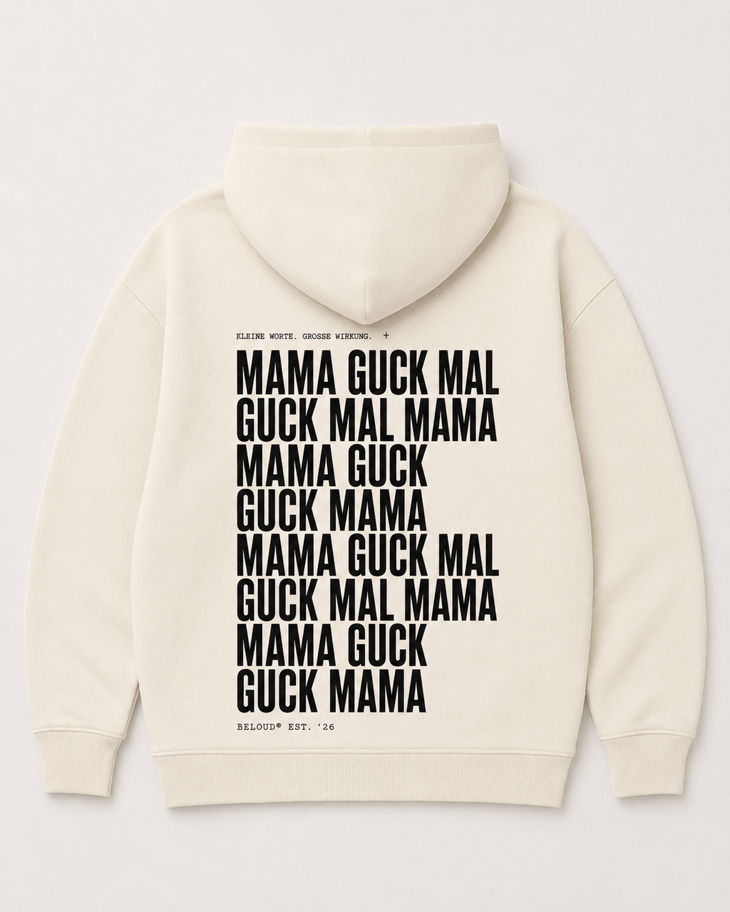 GUCK MAL MAMA Oversize Hoodie