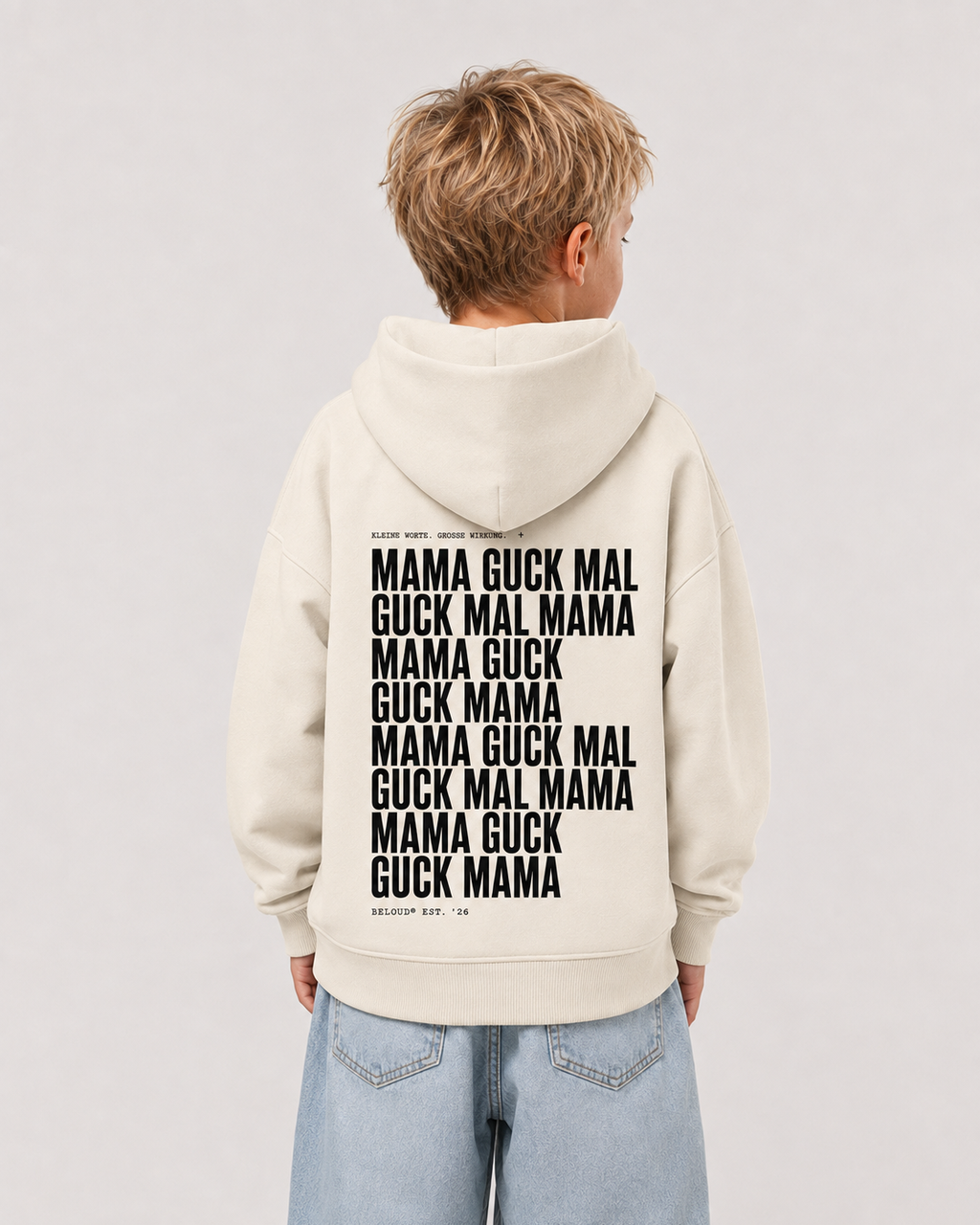 GUCK MAL MAMA Oversize Hoodie