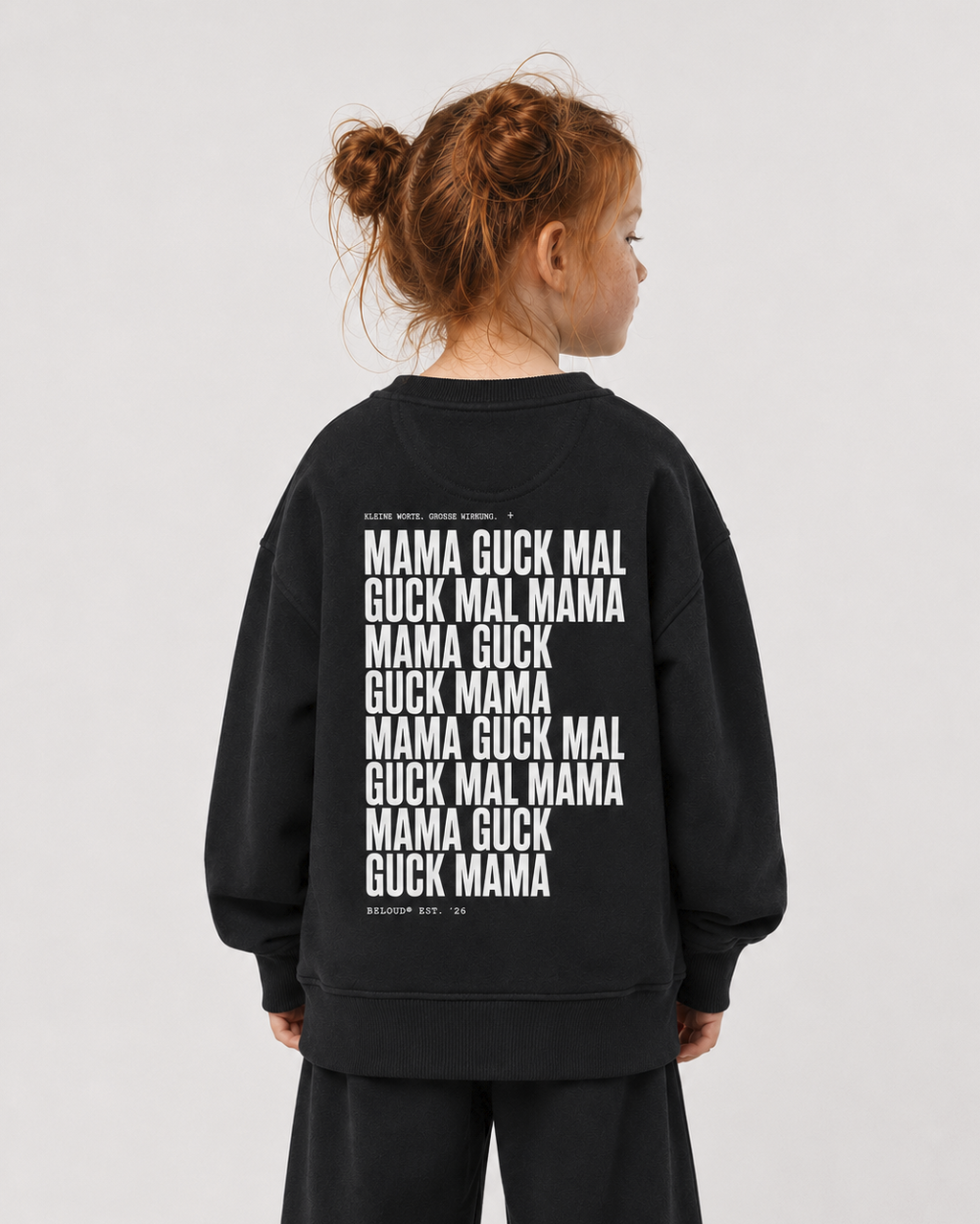 GUCK MAL MAMA Oversize Sweater