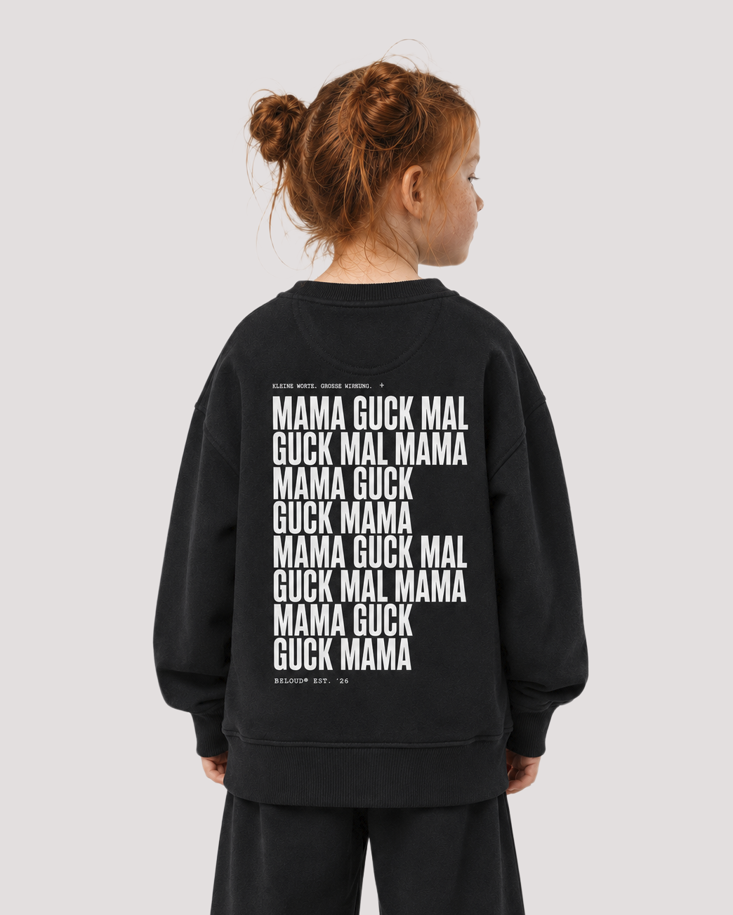 GUCK MAL MAMA Oversize Sweater