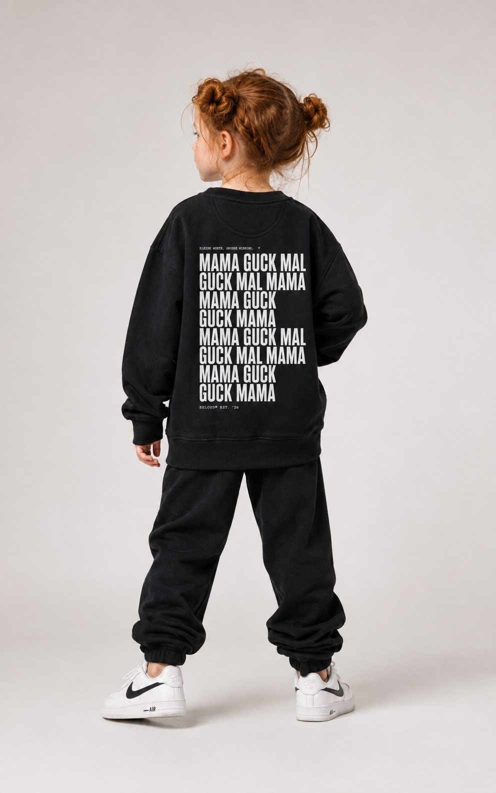 GUCK MAL MAMA Oversize Sweater
