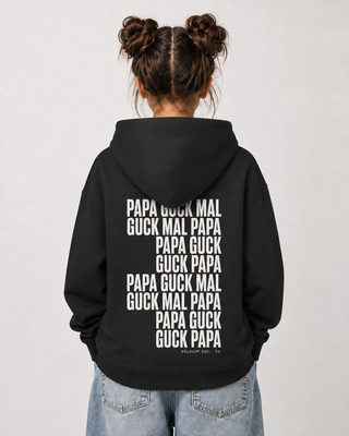 GUCK MAL PAPA Oversize Hoodie