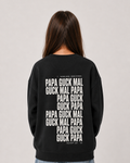 GUCK MAL PAPA Oversize Sweater