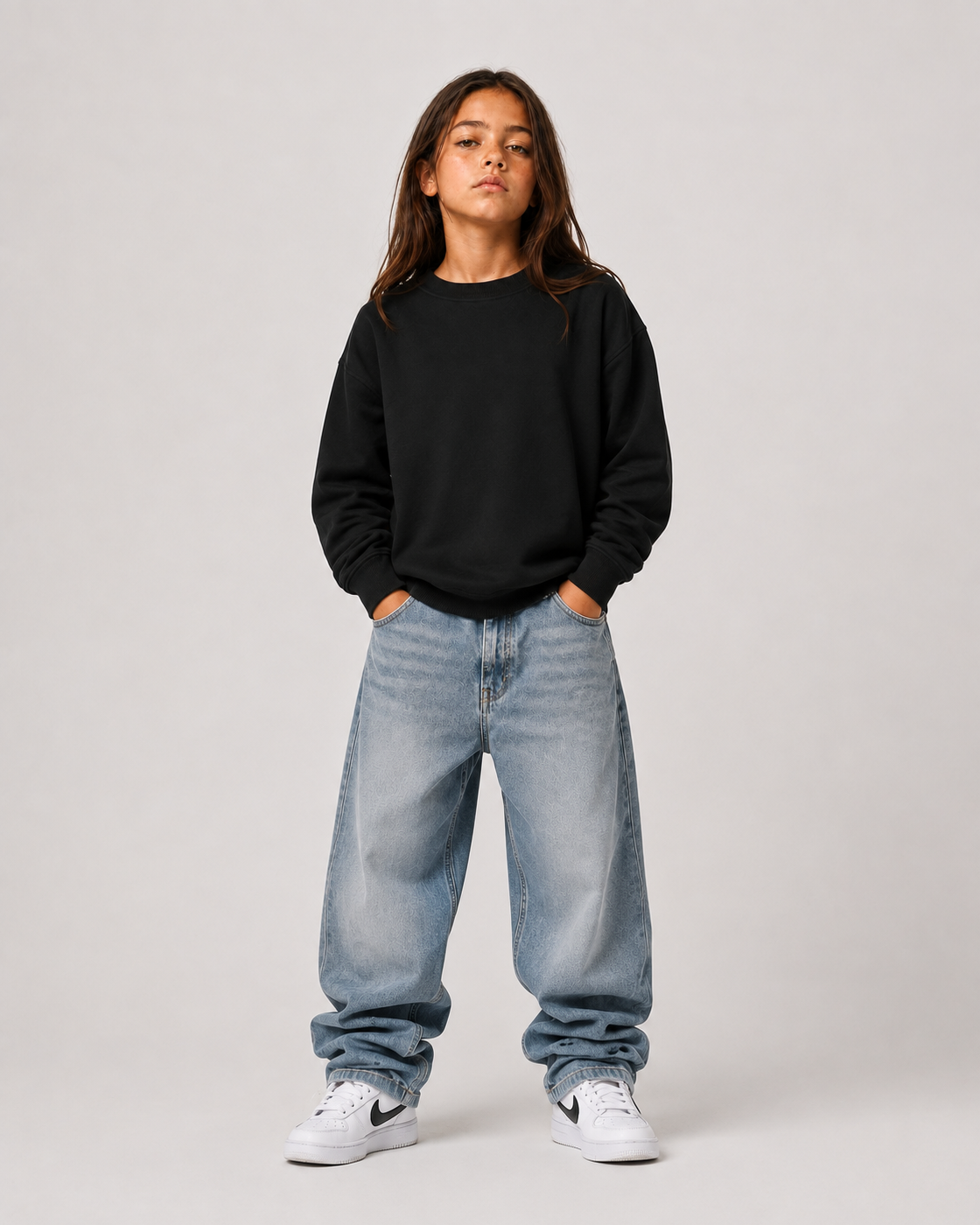 GUCK MAL PAPA Oversize Sweater