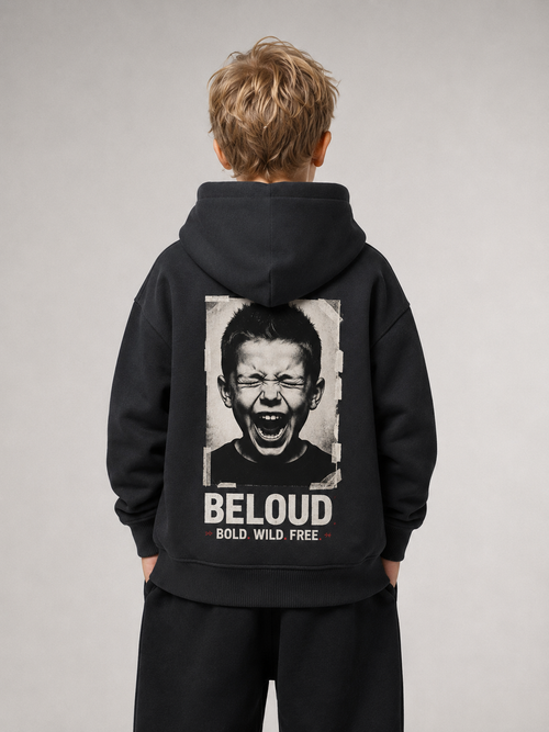 BELOUD HE Oversize Hoodie von BELOUD – Premium Kids-Streetwear