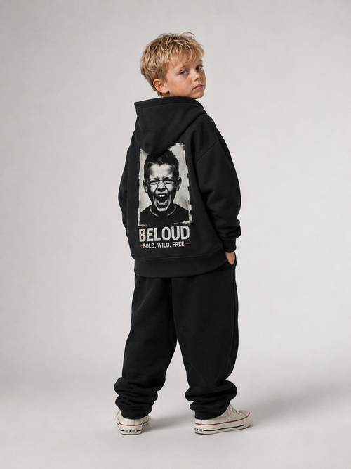 BELOUD HE Oversize Hoodie von BELOUD – Premium Kids-Streetwear
