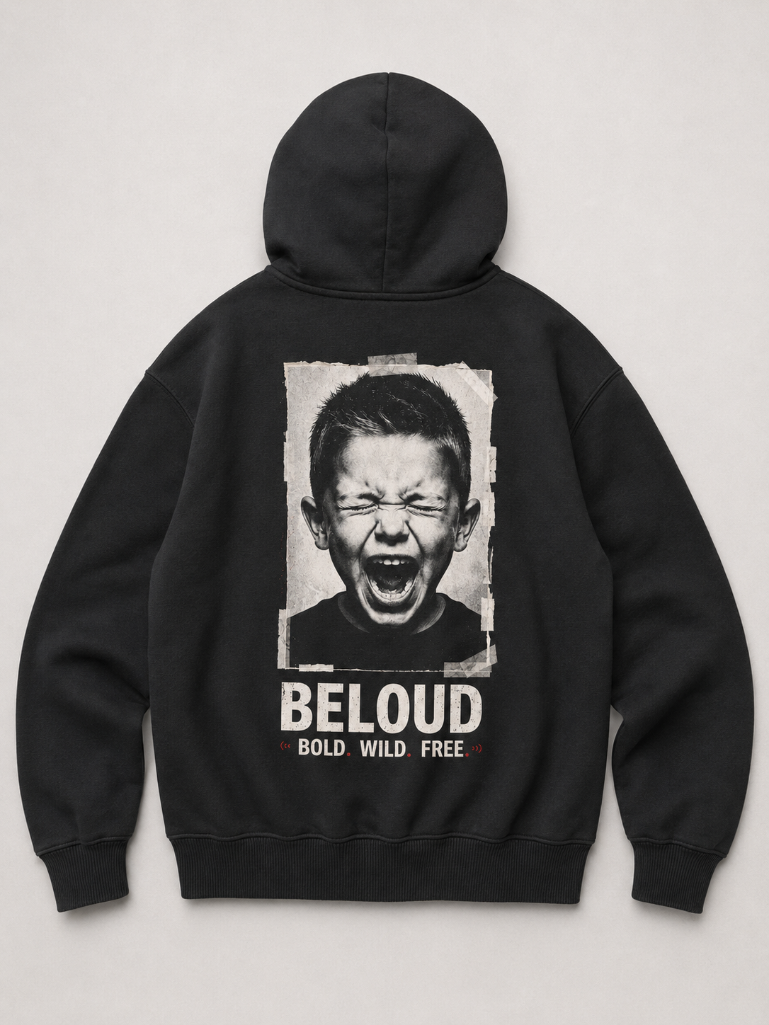 BELOUD HE Oversize Hoodie von BELOUD – Premium Kids-Streetwear