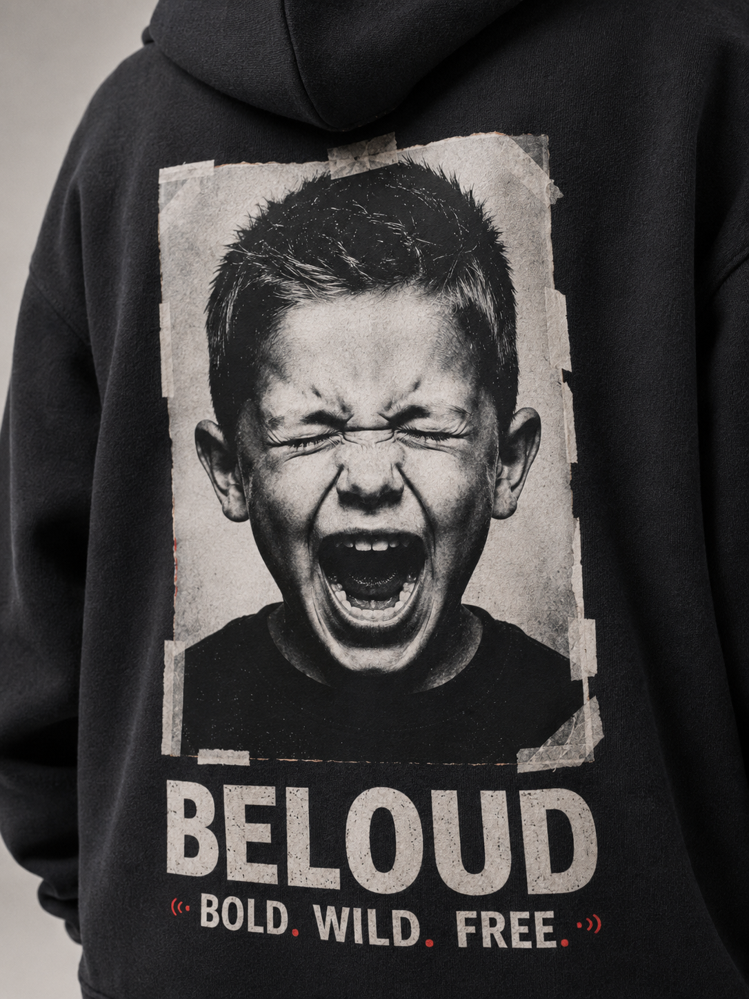 BELOUD HE Oversize Hoodie von BELOUD – Premium Kids-Streetwear