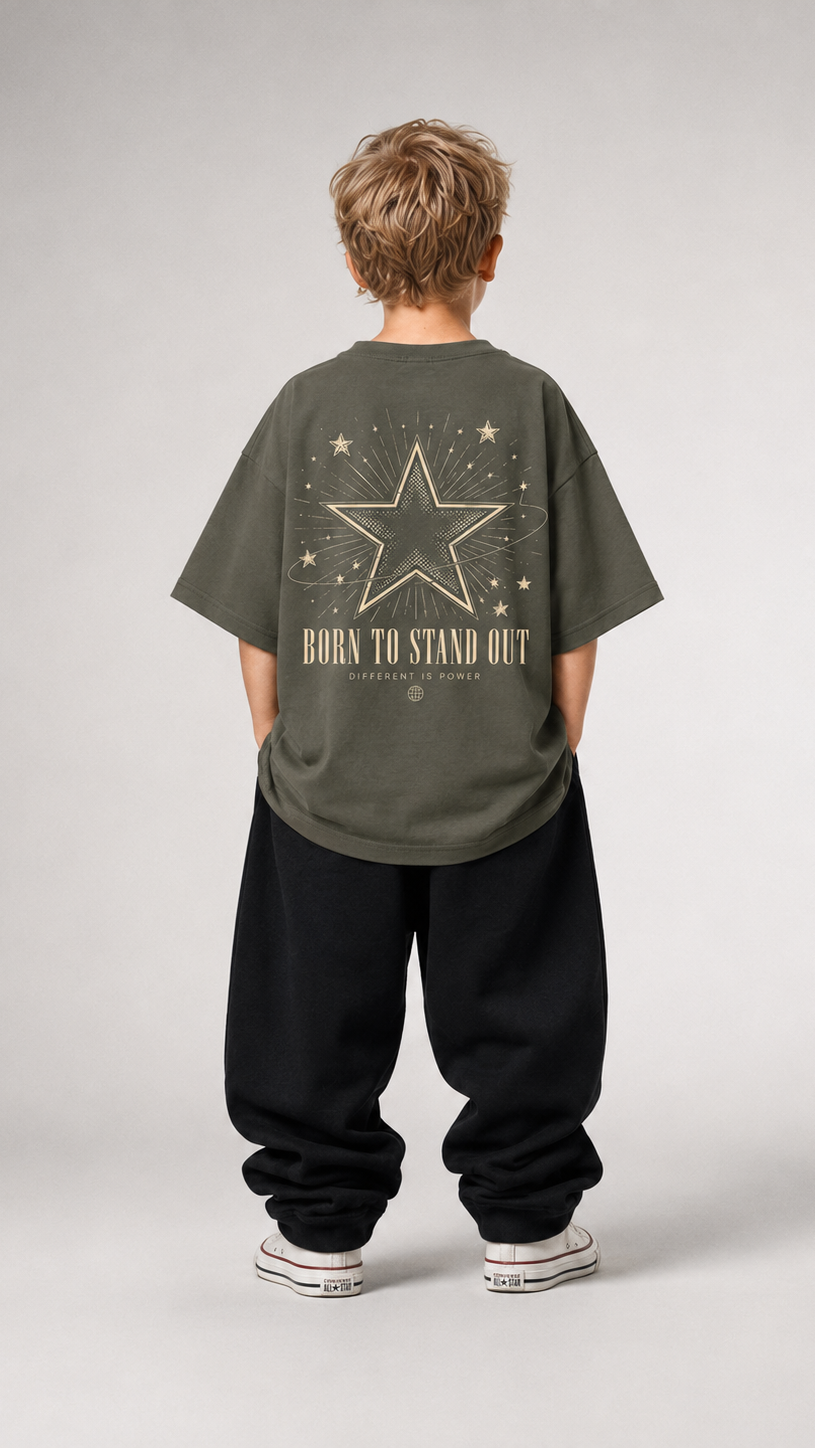 BORN TO STAND OUT Oversize Shirt