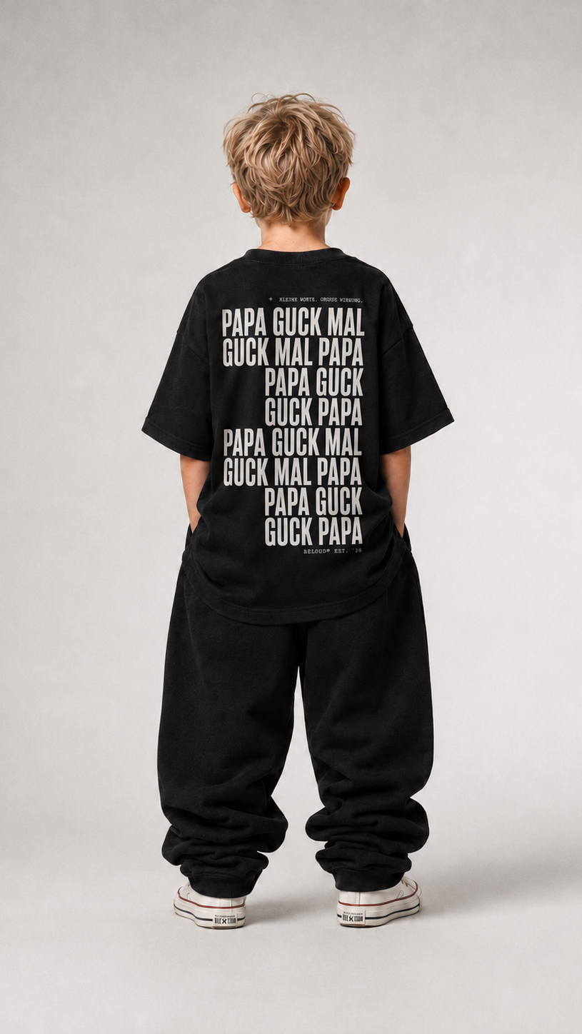 GUCK MAL PAPA Oversize Shirt