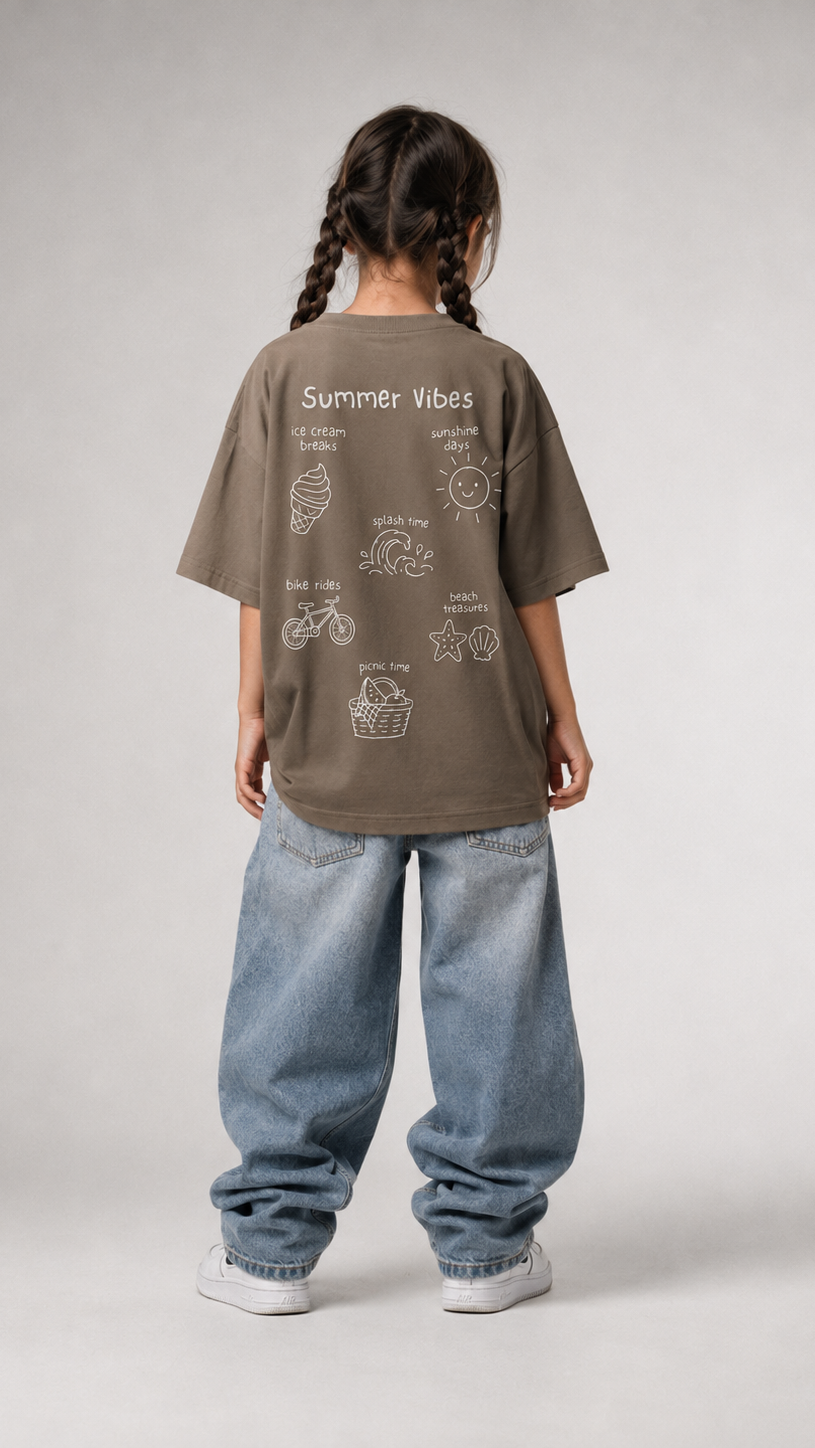 SUMMER VIBES '26 Oversize Shirt