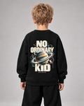 BELOUD NO ORDINARY KID Kids Sweater – Black – Rückenansicht Halfbody