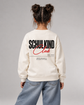 SCHULKIND CLUB 2027 Kids Sweater – Ivory – Rückenansicht Halfbody