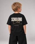 SCHULKIND CLUB Kids Shirt – Black – Rückenansicht Halfbody