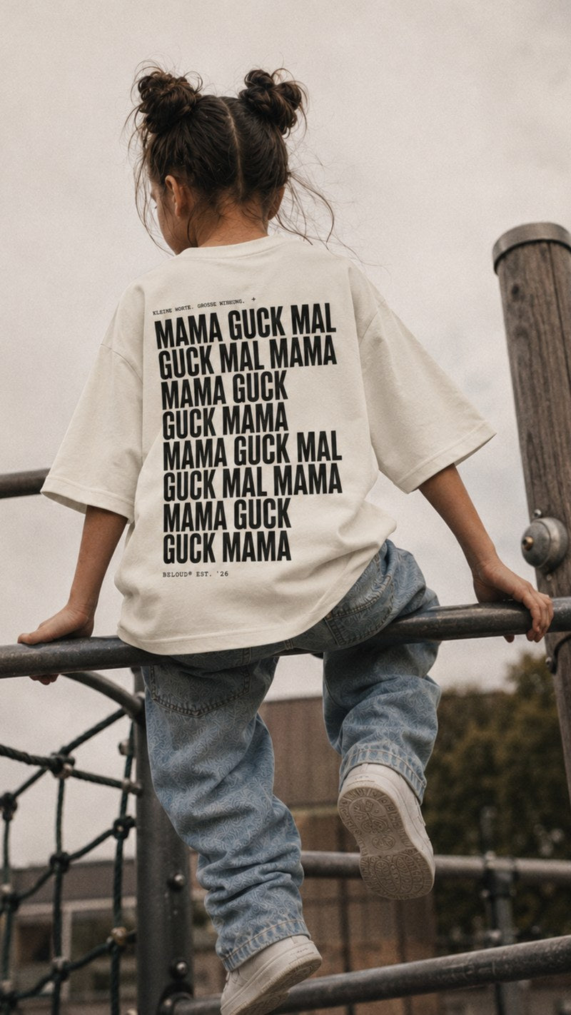 BELOUD GUCK MAL MAMA Oversize Shirt Lifestyle Hero